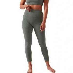 Athleta Ultra High Rise Elation 7/8 Tights Leggings Navy Size Medium